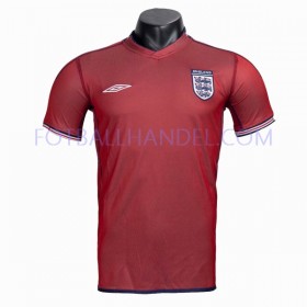 Herre Fotballdrakter England Borte Retro 2002 Kortermet